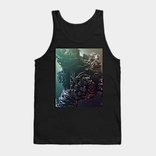 Vectron 4 - Lava Stone Art Tank Top